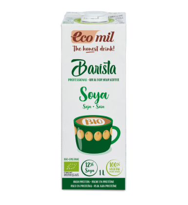 Barista sojadrank van Ecomil, 6 x 1 Liter