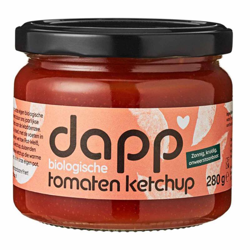 Tomaten ketchup van Dapp, 6 x 280 g