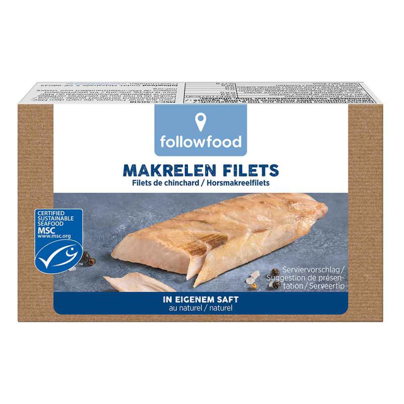 Horsmakreelfilets van FOLLOW FOOD, 12 x 125 g