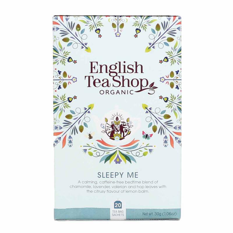 Kruidenthee Sleepy me van ENGLISH TEASHOP, 6 x 20 builtje