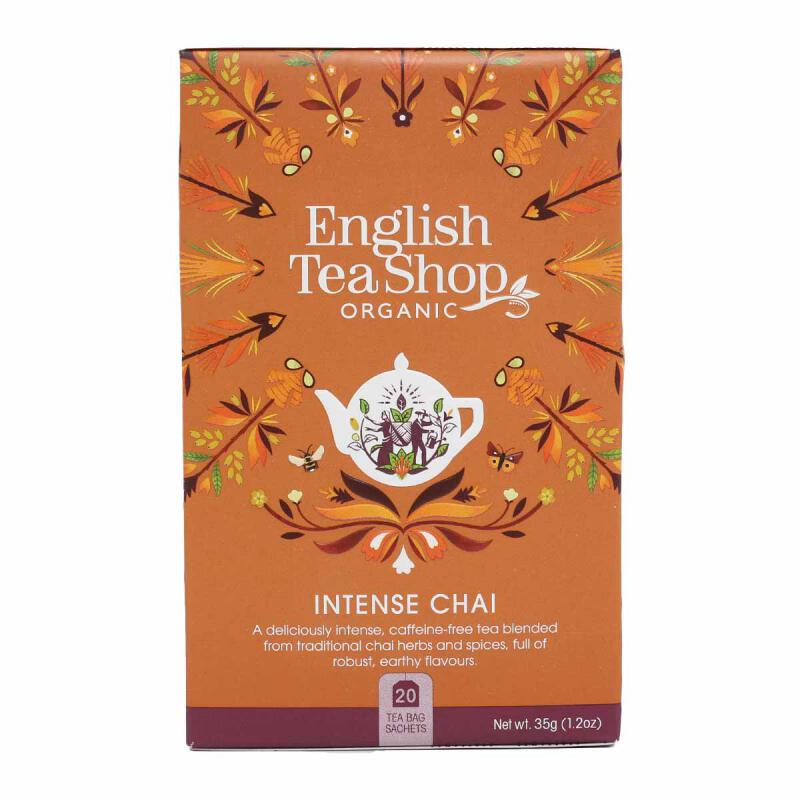 Kruidenthee Intense chai van ENGLISH TEASHOP, 6 x 20 builtje