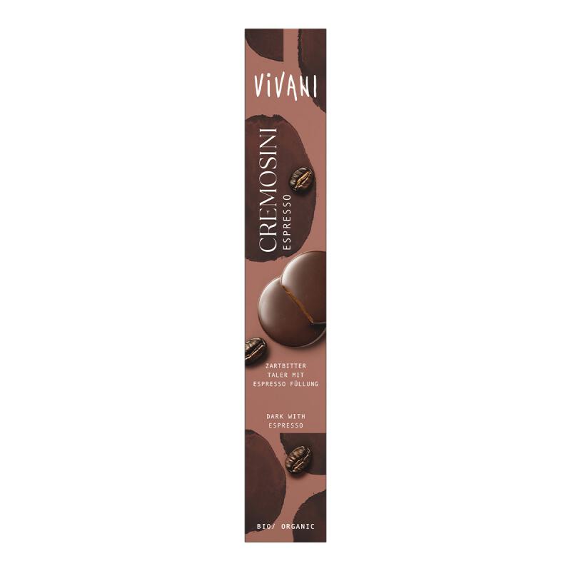 Cremosini espresso van Vivani, 8 x 100 g