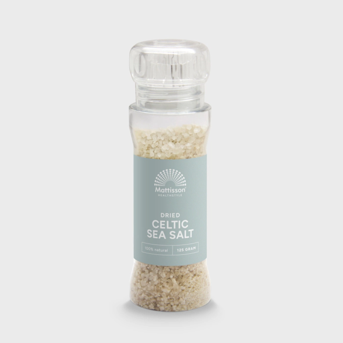 Keltisch zeezout molen van Mattisson, 1 x 125 g