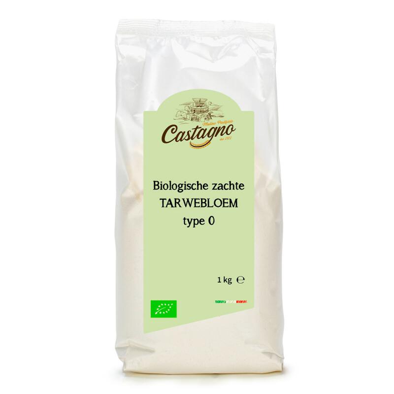 Tarwebloem zacht voor pizza van Castagno, 10 x 1 kg