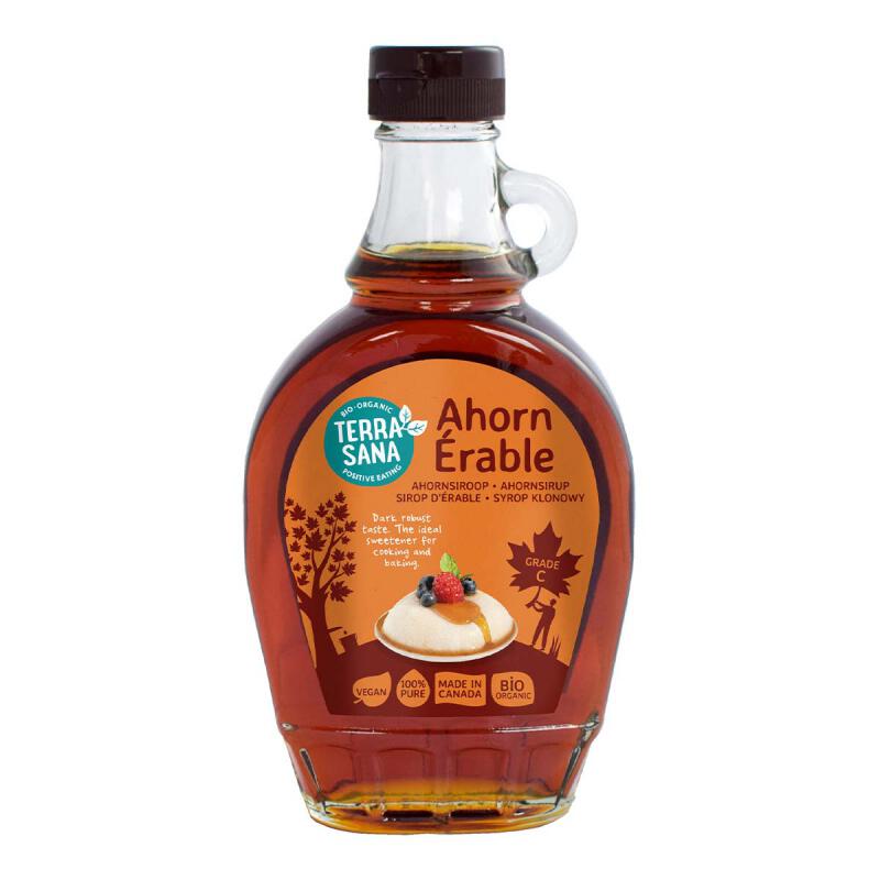 Ahornsiroop graad c van TerraSana, 1 x 250 ml