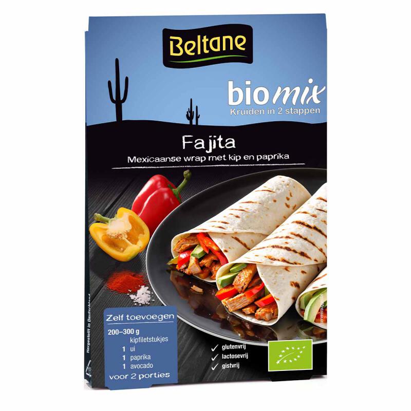 Fajita mix van Beltane, 10 x 17 g