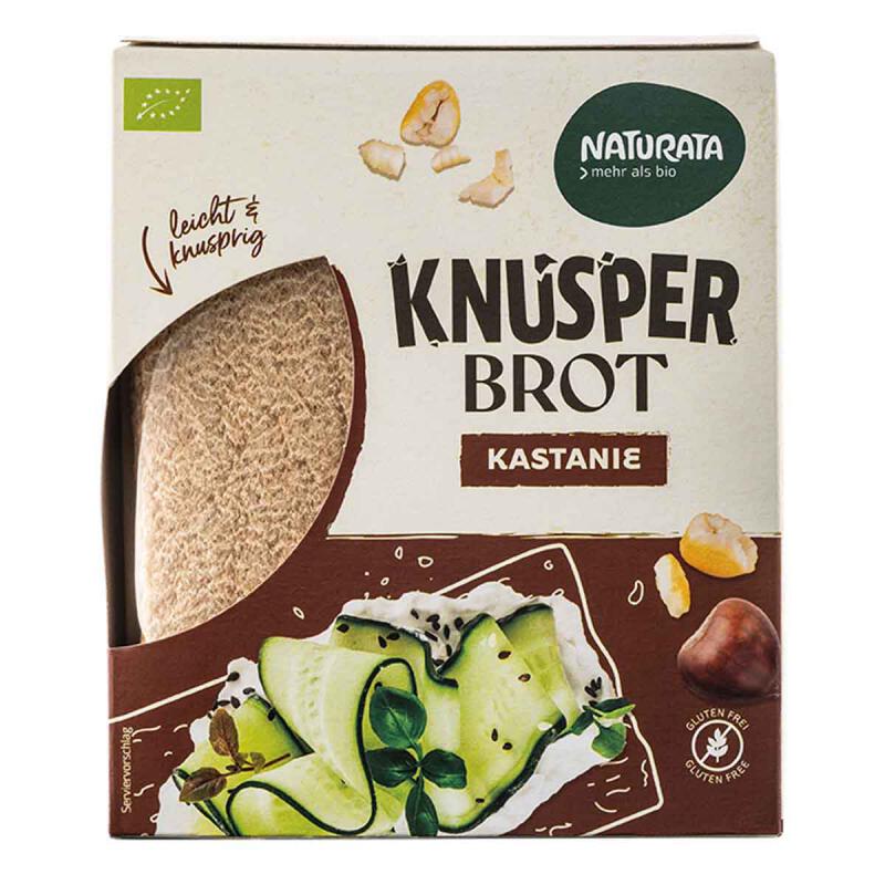 Crispbread kastanje van Naturata, 12 x 100 g