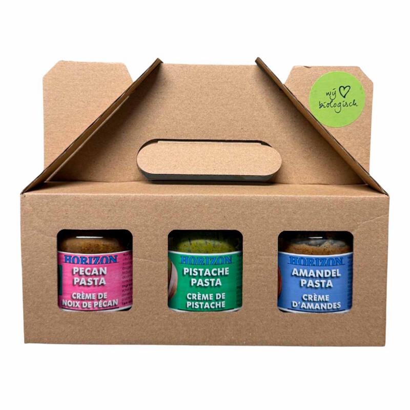 Notenpasta trio van Horizon, 6 x 525 g