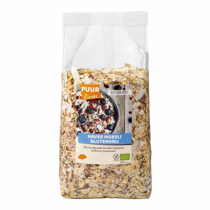 Haver muesli glv van Puur Rineke, 6 x 750 g Haver muesli glv van Puur Rineke, 6 x 750 g