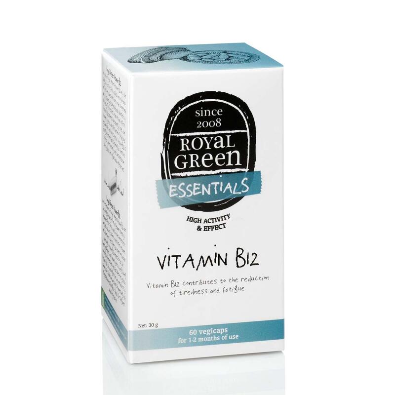 Vitamine b12 (60 vcaps) van Royal Green, 1 x 1 stk