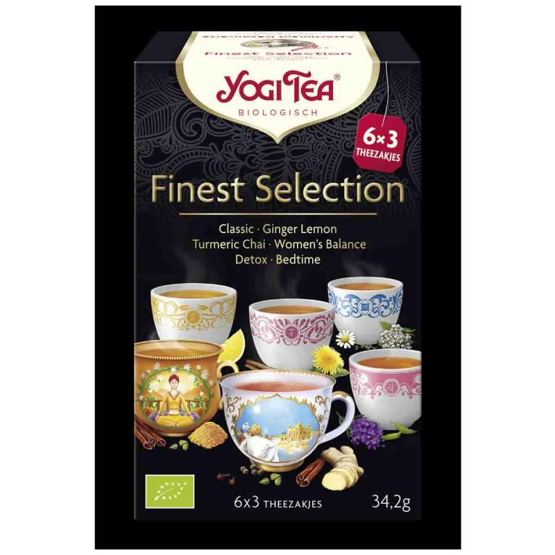 Finest selection van Yogi Tea, 6 x 18 builtjes