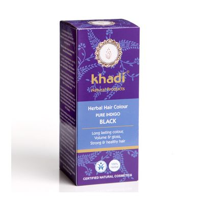 Hair colour pure indigo van Khadi, 1x 100 g
