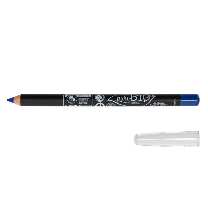 Eyeliner kajal electric blue van PuroBIO, 1x 1 stk