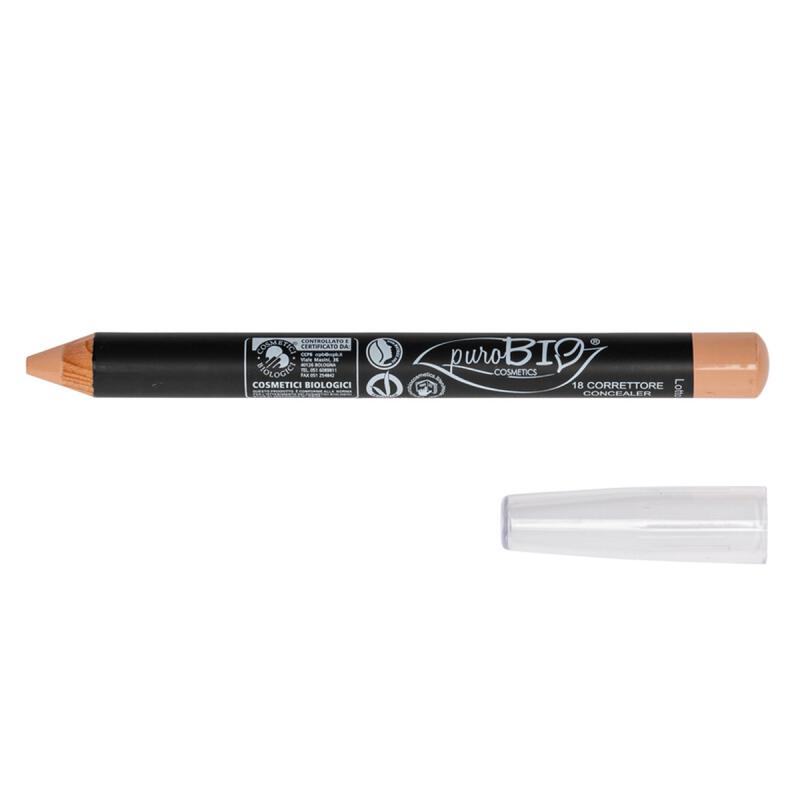 Concealer orange beige 18 van PuroBIO, 1 x 1 stk