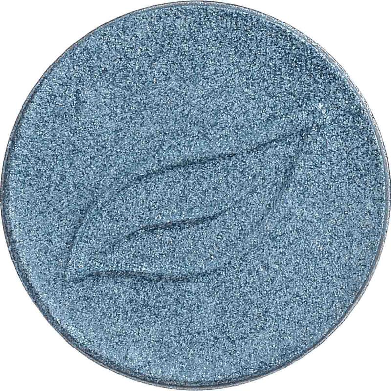 Eyeshadow silver blue 09 van PuroBIO, 1 x 1 stk