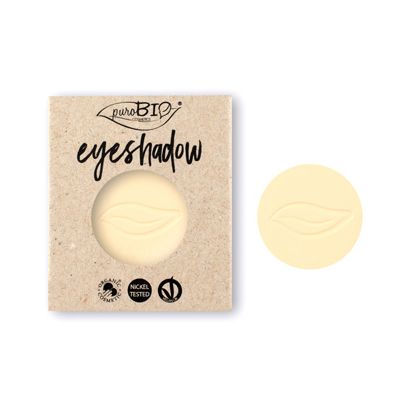 11 eyeshadow yellow refill van PuroBIO, 1 x 1 stk