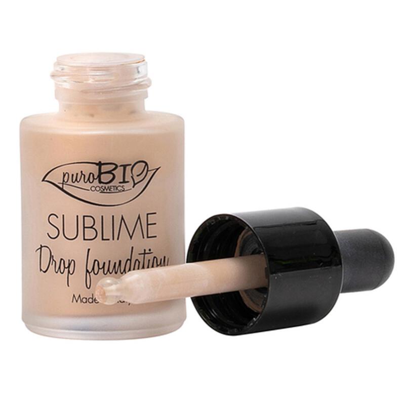 Sublime drop foundation 02 van PuroBIO, 1 x 1 stk