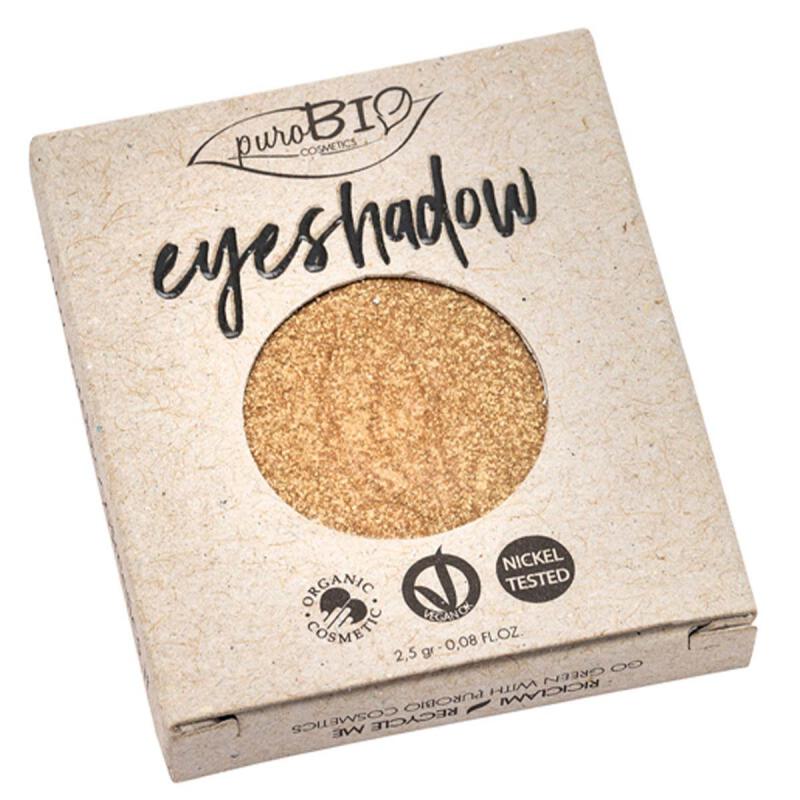 Eyeshadow gold 24 refill van PuroBIO, 1 x 1 stk