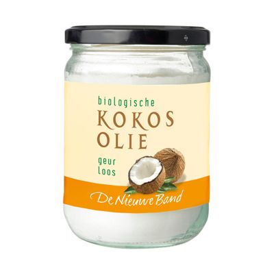 Kokosolie geurloos van De Nieuwe Band, 6 x 500 ml