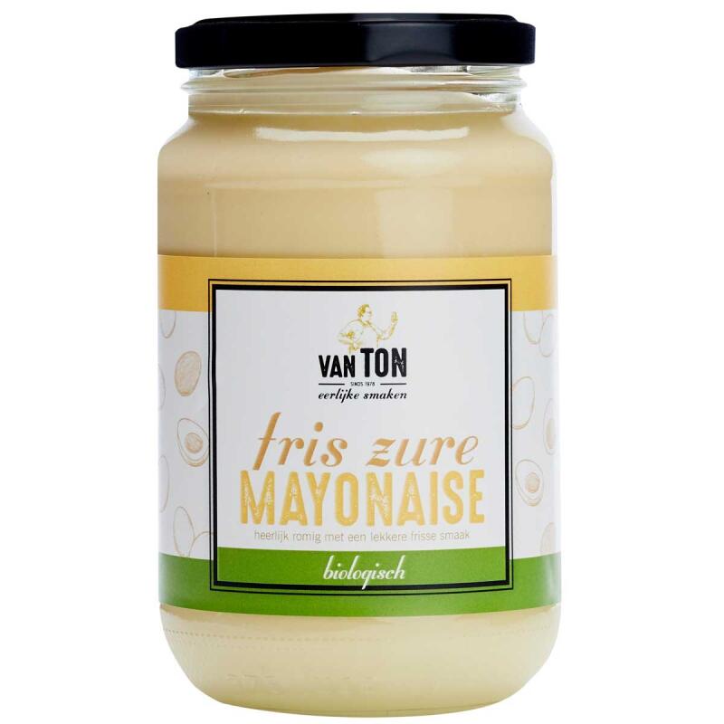 Mayonaise fris zuur van Van TON, 12 x 330 ml