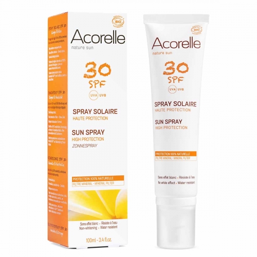 Sun spray spf 30 van Acorelle, 1 x 100 ml