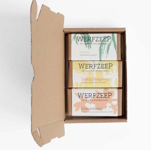 Zeepset bloesem van Werfzeep, 1 x 1 stk
