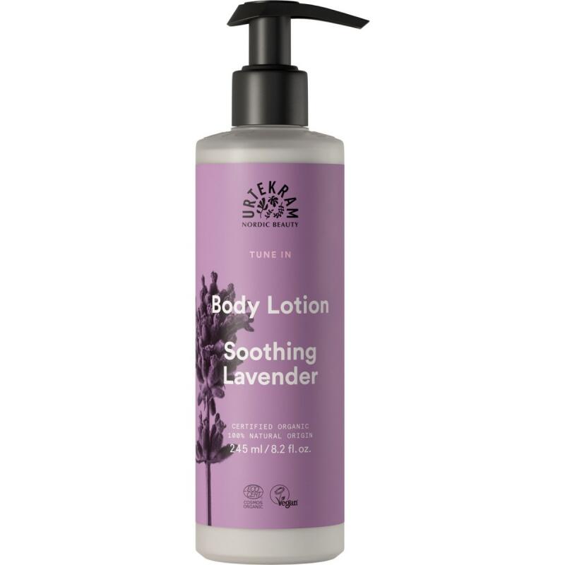 Lavendel bodylotion van Urtekram, 1 x 245 ml