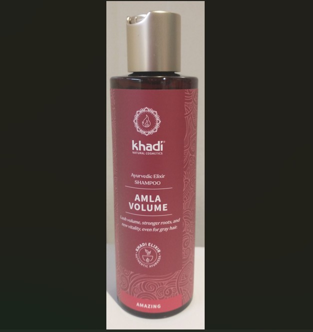 Shampoo amla volume van Khadi, 1 x 200 ml Nieuw receptuur!