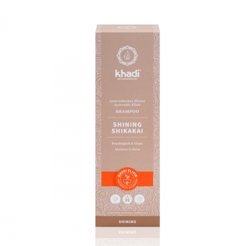 Shampoo shikakai shine van Khadi, 1 x 200 ml