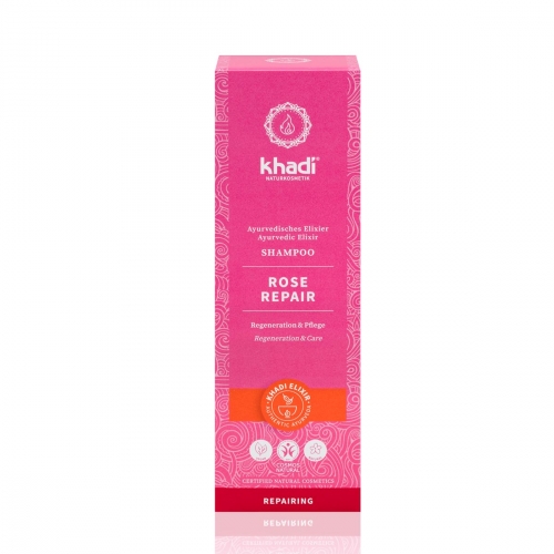 Shampoo rose repair van Khadi, 1 x 200 ml