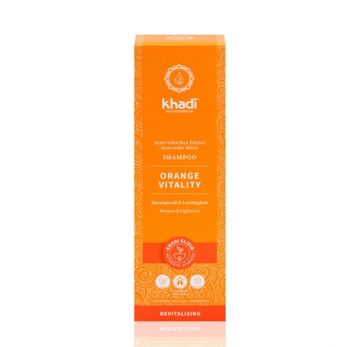 Shampoo orange vitality van Khadi, 1 x 200 ml