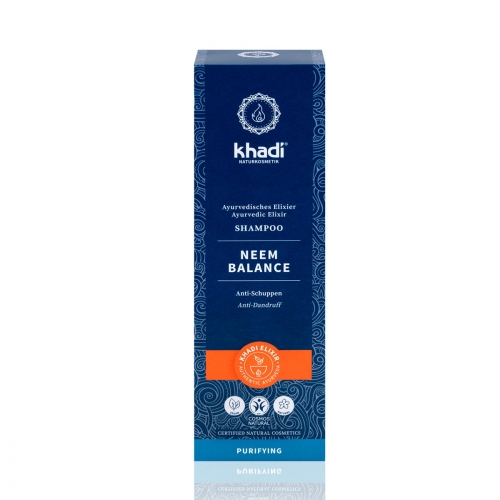 Shampoo neem balance van Khadi, 1 x 200 ml