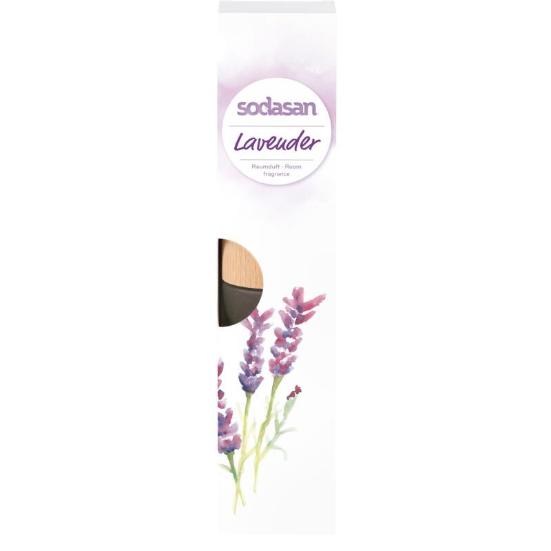 Home fragrance lavender van Sodasan, 2 x 200 ml