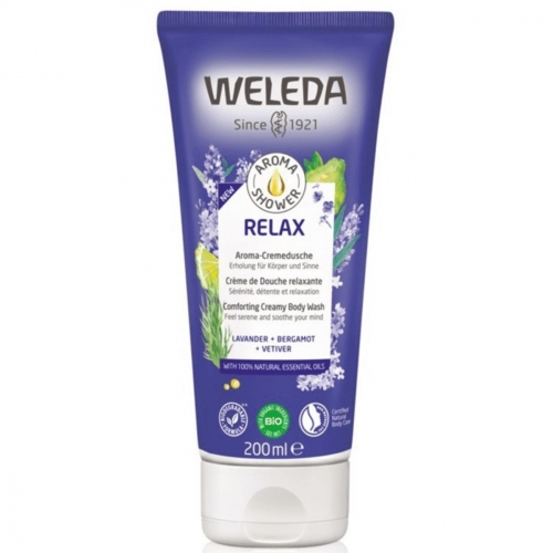 Aroma shower relax van Weleda, 1 x 200 ml