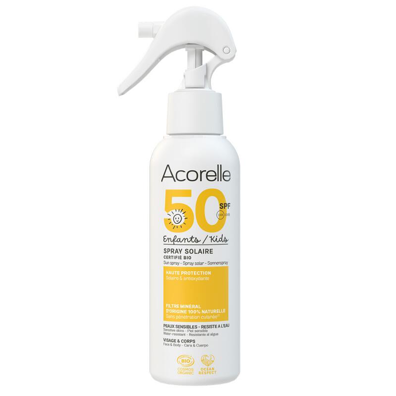 Kids sun spray spf 50 van Acorelle, 1 x 150 ml