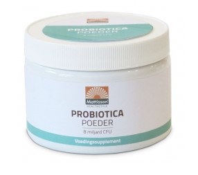 Probiotica poeder van Mattisson GEEN BIO, 1 x 125 g