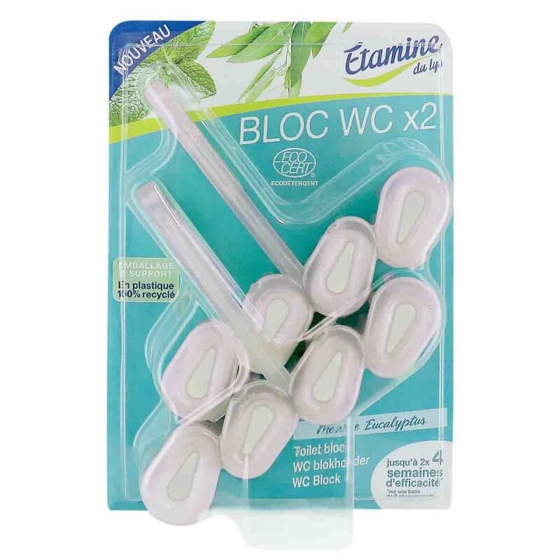 Wc blokhouder mint eucalyptus van Etamine Du Lys, 8 x 2 stk