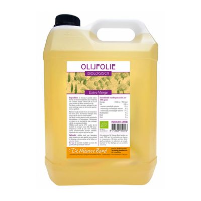 Olijfolie extra vergine Spanje van De Nieuwe Band, 1x 5 ltr