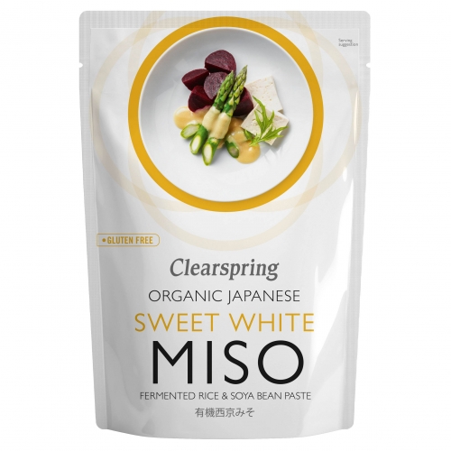 Sweet White Miso van Clearspring, 6x 250 gr