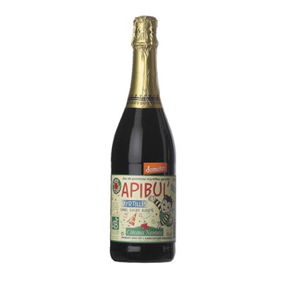Apibul` Myrtilles, Bosbes, Alcoholvrije Cider van Côteaux Nantai