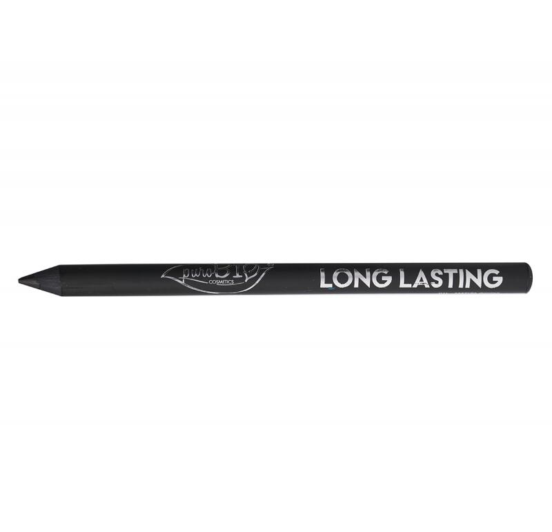 Eyeliner long lasting 01 van PuroBIO, 1 x 1,3 g