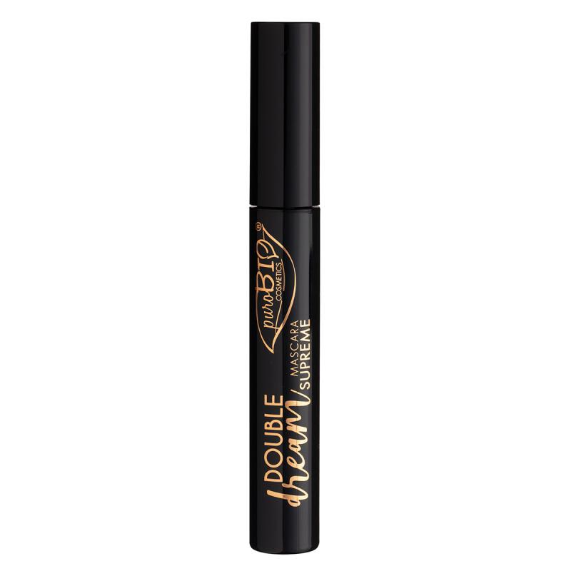 Mascara black 03 double dream supreme van PuroBIO, 1 x 11 ml