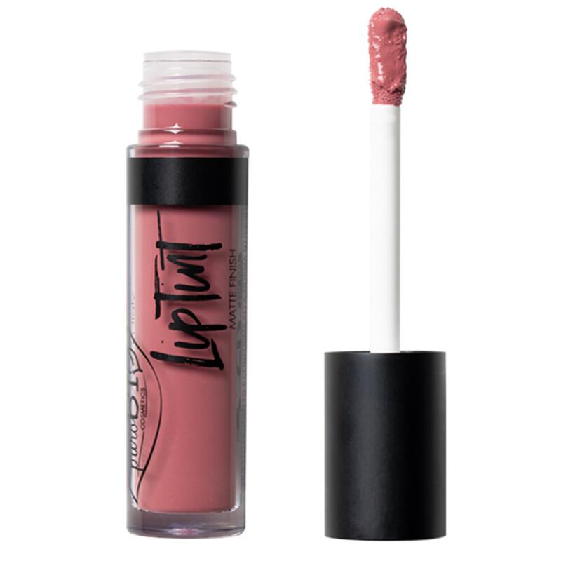 Lip tint 04 rosa freddo van PuroBIO, 1 x 4,8 ml