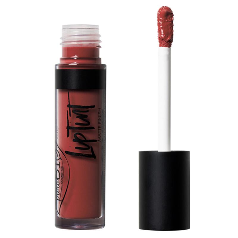 Lip tint 07 rosso cioccolato van PuroBIO, 1 x 4,8 ml