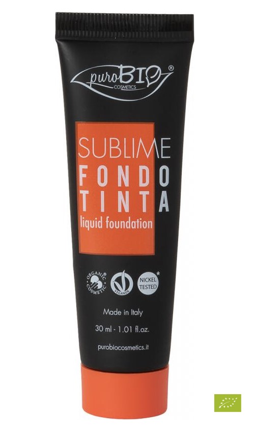 Sublime liquid foundation 03 van PuroBIO, 1 x 30 ml