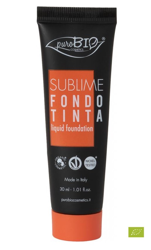 Sublime liquid foundation 04 van PuroBIO, 1 x 30 ml