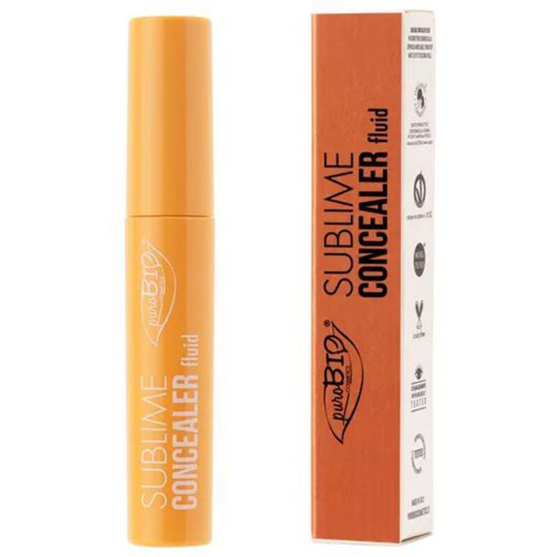 Concealer fluid sublime c2 orange van PuroBIO, 1 x 30 ml