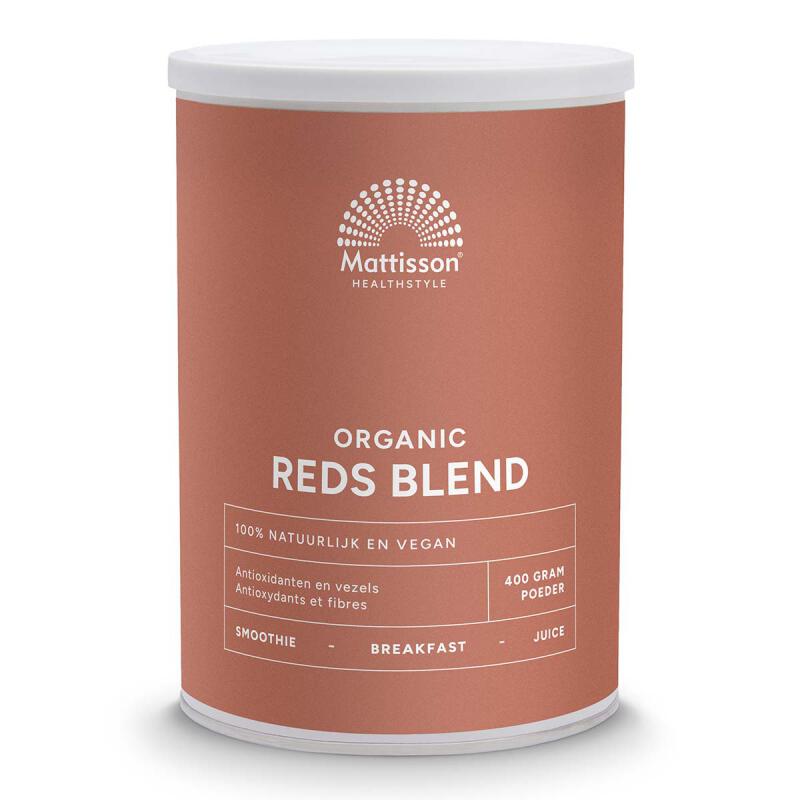 Reds blend poeder  vegan van Mattisson, 1 x 400 g