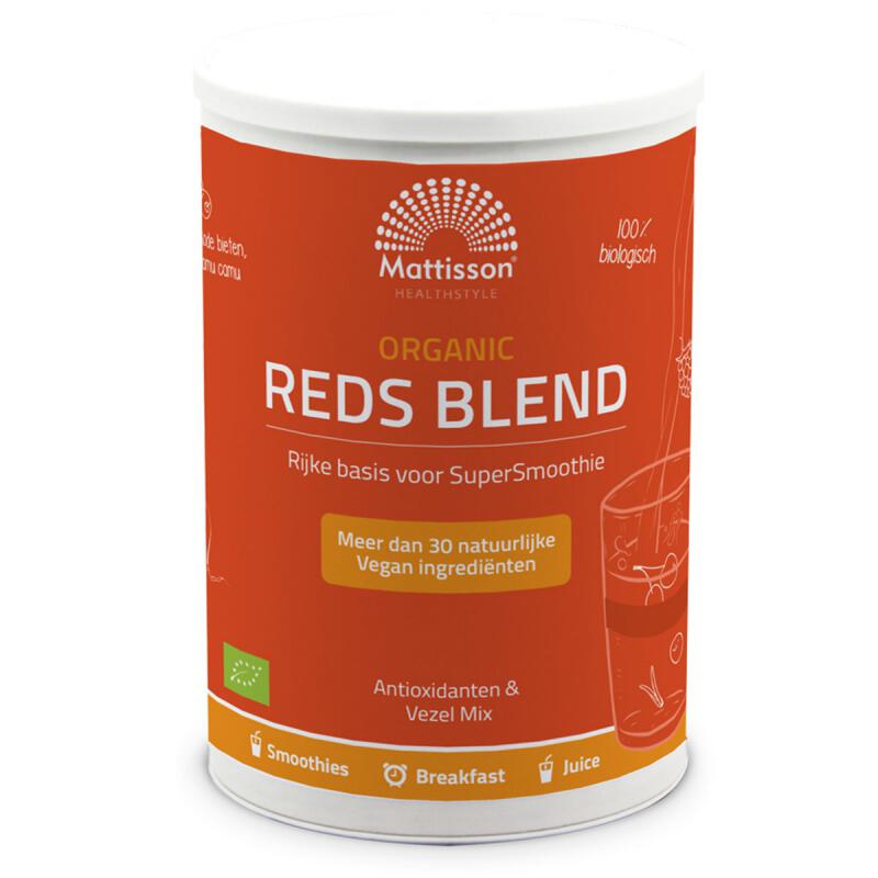Reds blend poeder  vegan van Mattisson, 1 x 400 g