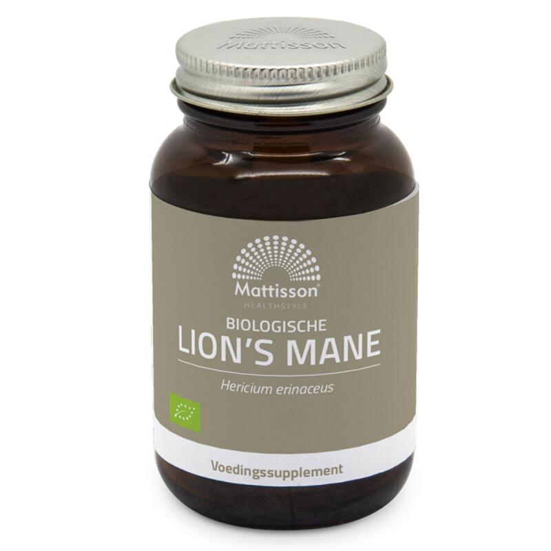 Lions mane 400mg van Mattisson, 1 x 60 capsules